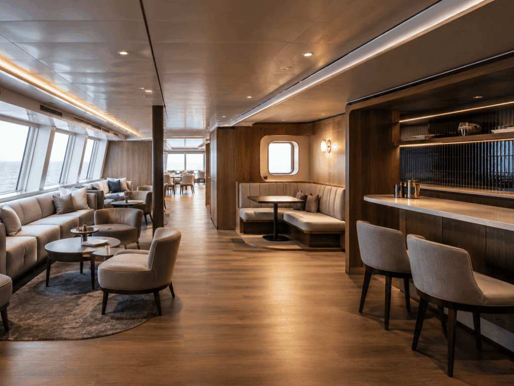 The Difference Between Fixed and Loose Furniture in Ship Interiors